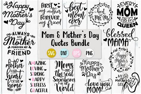 Mother S Day Bundle Svg Png Dxf Eps Svgs Design Bundles