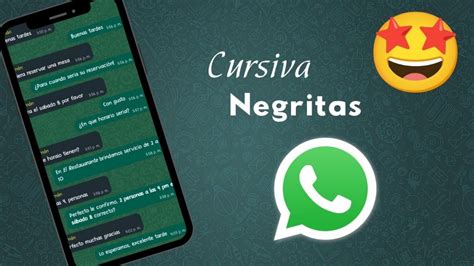 Cómo poner negritas y cursivas en WhatsApp Gluc mx