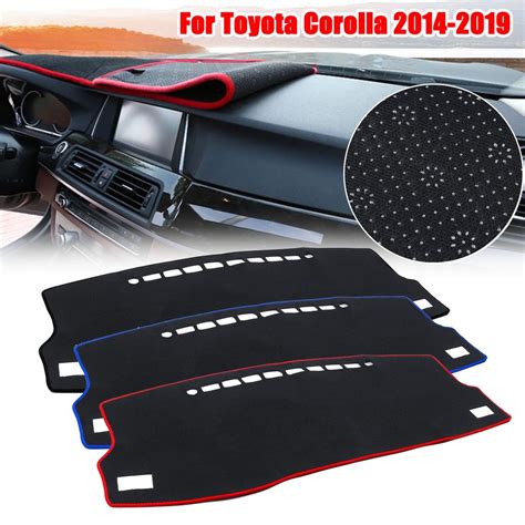 Car Dashboard Dash Mat Non Slip Sun Cover Pad For Toyota Corolla 2014