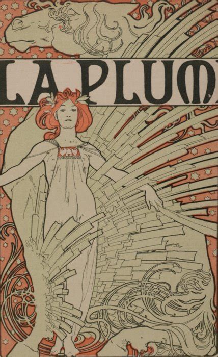 Alphonse Mucha La Plume Auction Online Catawiki