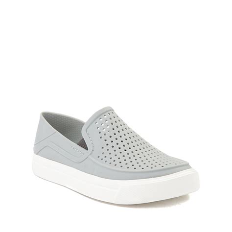 Crocs Citilane Roka Slip On Casual Shoe Little Kid Light Gray