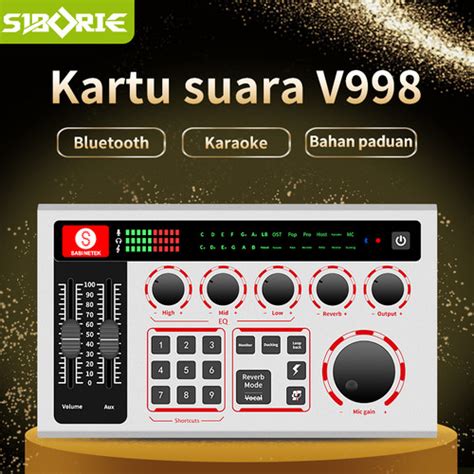 Jual Siborie Soundcard V Original Audio Usb External Sound Card