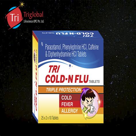 Tri Cold N Flu Tablets Triglobal Lifesciences Opc Pvt Ltd