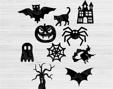 Halloween Svg Bundle Halloween Cricut. Halloween Svg Files - Etsy