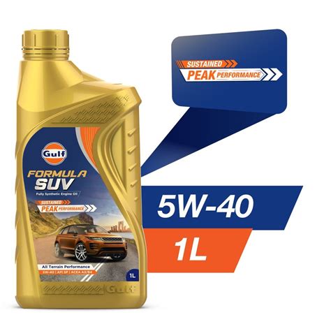 Gulf Formula Suv W L Fully Synthetic Engine Oil At Rs Bottle