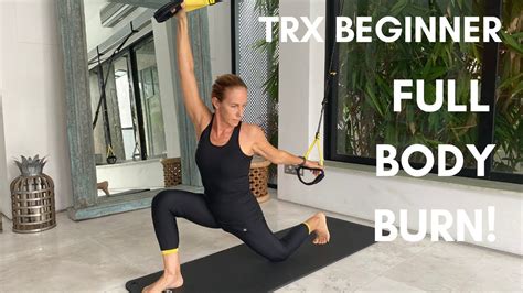 Trx Total Body Workout Beginner Youtube