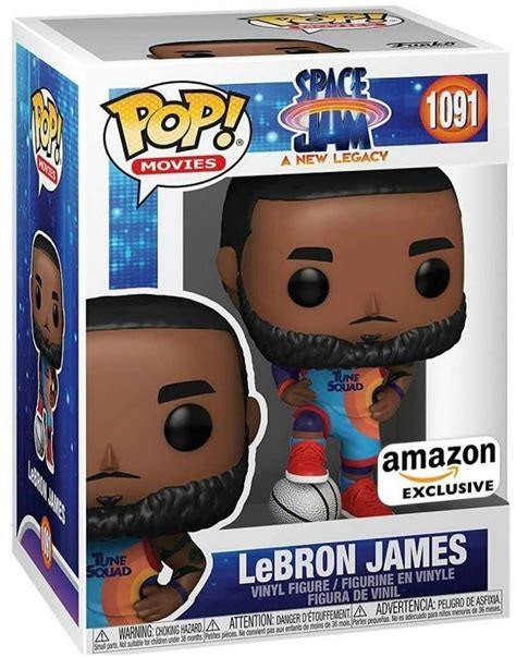 Funko Pop Movies Space Jam A New Legacy Lebron James Amazon Exclusive