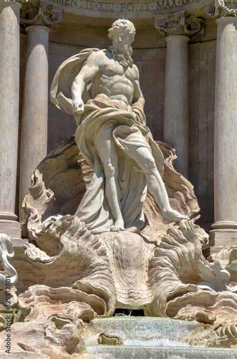 Roman Neptune Statue