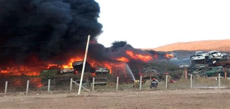 Incendio En Corral N En Chilpancingo Consume Veh Culos