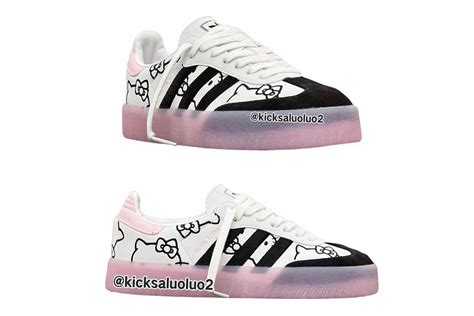 Hello Kitty Makes Friends with the adidas Sambarose - Industry News