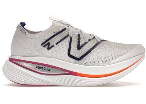 New Balance FuelCell SuperComp White Pink Orange Men's - MRCXLW2 - US