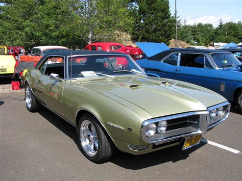 1968 Pontiac Firebird 400 V8 W April Gold Paint My 68 Fir Flickr