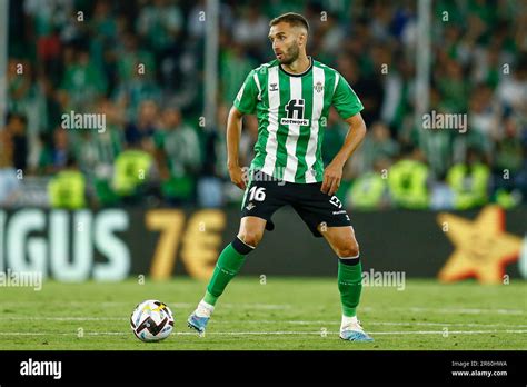 Deutscher Pezzella Von Real Betis W Hrend Des Spiels La Liga Zwischen