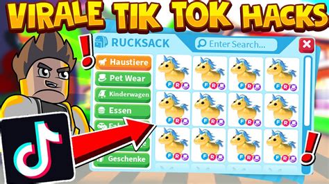 Virale Adopt Me Tik Tok Hacks Testen Funktionieren Youtube