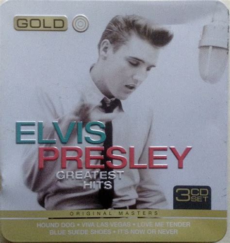 Gold Elvis Presley Greatest Hits Elvis Presley 2008 Cd3枚 Sony