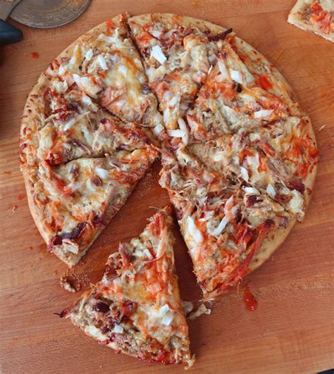 Grilled Pulled Pork Pizza Recipe With Barbecue Sauce