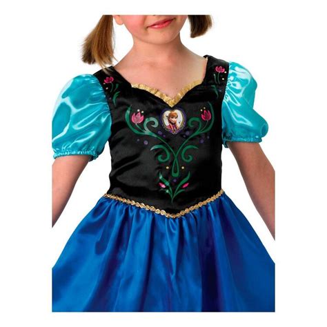 Disney Frozen Anna Kids Classic Costume Multicoloured