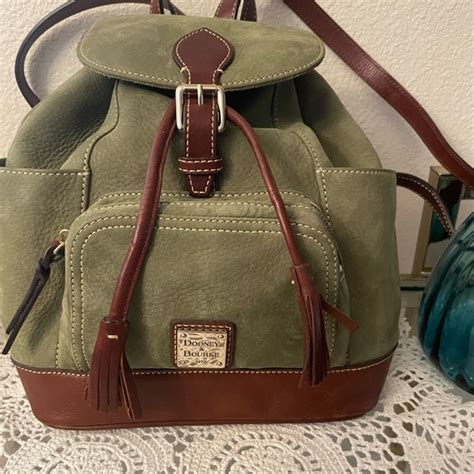 Dooney Bourke Bags Dooney Bourke Olive Green Nubuck Leather