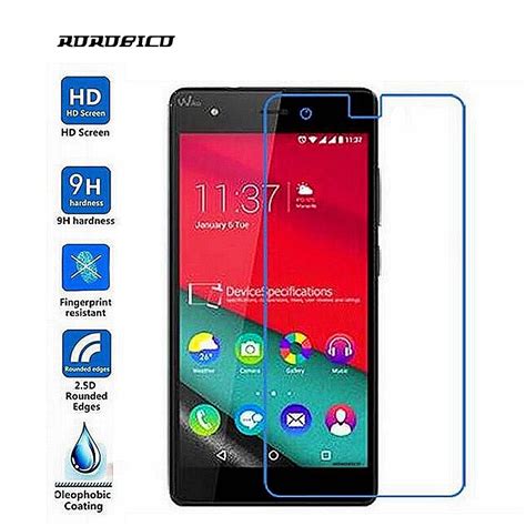 ROROBICO 0 26mm 2 5D 9H Premium Front Film HD Transparent Toughened