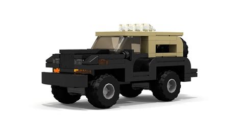 Lego Jeep Wrangler 4x4 Car Instructions Youtube