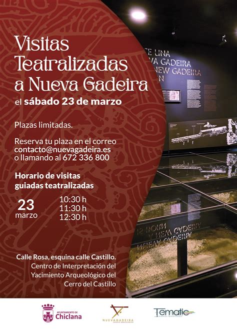 El Centro Nueva Gadeira acogerá el sábado visitas teatralizadas con