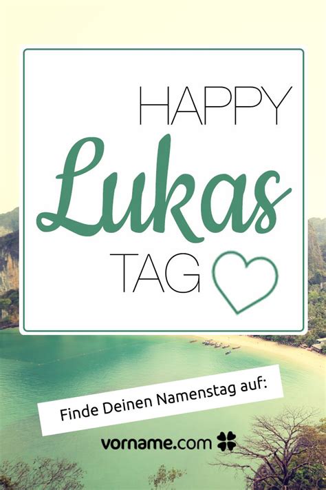 Du Hei T Lukas Oder Kennst Jemanden Der So Hei T Hier Findest Du Alle