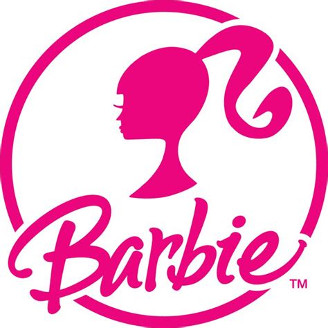 Barbie Circle Logo Vector Rundes Logo Geburtstag Barbie