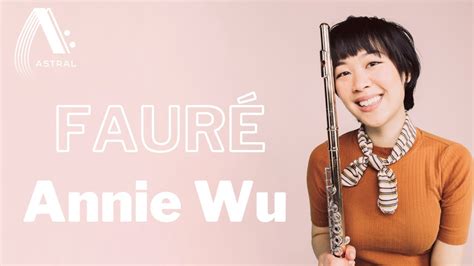 Fauré Automne op 18 no 3 Annie Wu flute YouTube