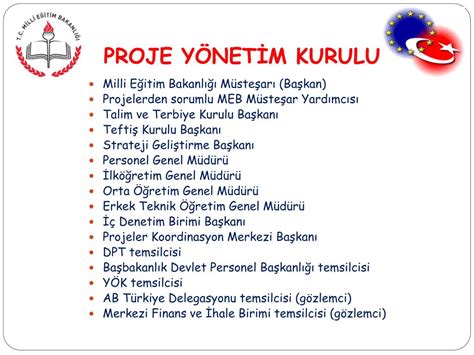 PPT MİLLÎ EĞİTİM BAKANLIĞI Projeler Koordinasyon Merkezi Başkanlığı