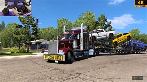 Transporting Cars While Exploring Colorado American Truck Simulator