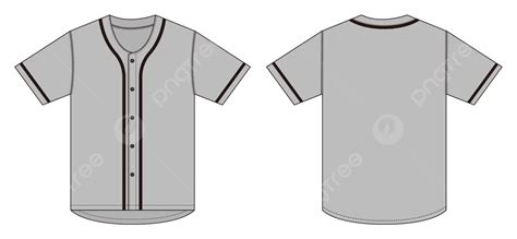 Baseball Jersey Template Vector Png Vector Psd And Clipart With