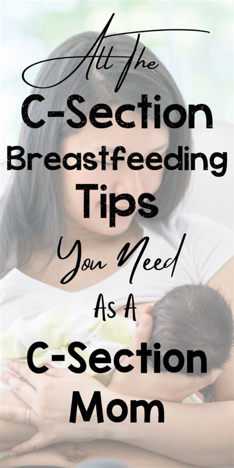 Breastfeeding After C Section Concerns Positions And Tips Artofit