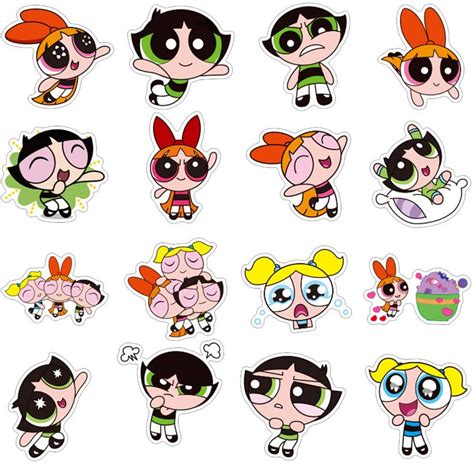 16 More Powerpuff Girls Stickers by Jack1set2 on DeviantArt