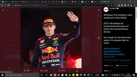 Belum Jadi Juara Max Verstappen Merasa Sudah Mencetak Sejarah Di F1