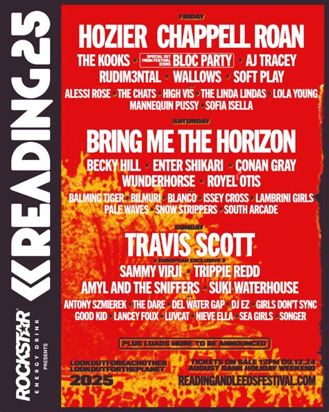 Rockstar Energy Presents Reading Festival Stages