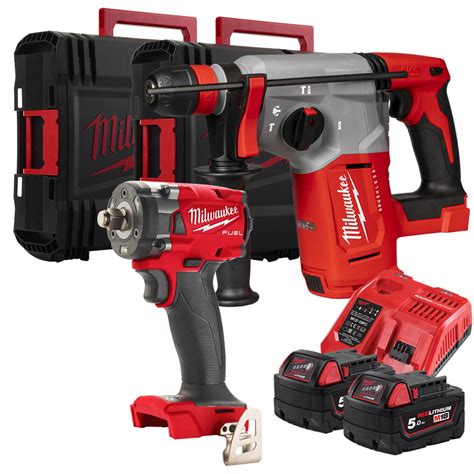 Milwaukee M18 FPP2AJ2 502X Tassellatore SDS Plus BLHX Avvitatore A