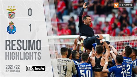 Highlights Resumo Benfica Sporting Liga