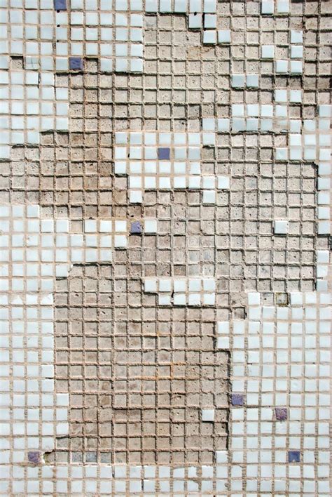 tiled wall stock photo image  violet tiled squared