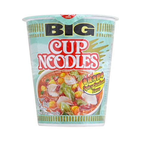 NISSIN Cup Noodles Instant Noodle Spicy Seafood Flavor 99g Tak Shing Hong