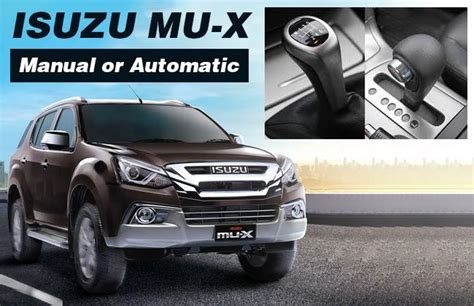 Isuzu Mu X Full Details