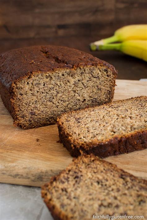 The Best Gluten Free Banana Bread Recipe (Video) - Faithfully Gluten Free