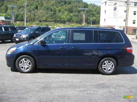 2005 Midnight Blue Pearl Honda Odyssey Ex L 35998831 Photo 4