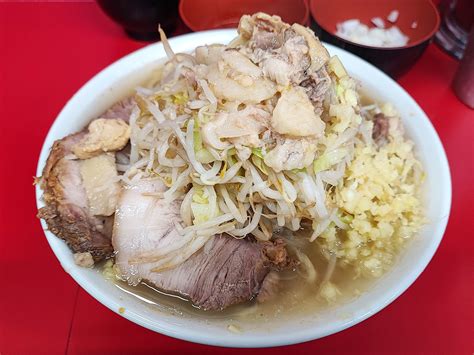 ラーメン二郎 大宮公園駅前店「小ラーメン（ﾔｻｲｱﾌﾞﾗｼｮｳｶﾞ）」を食す 5 かっぱのひとりごとぅ