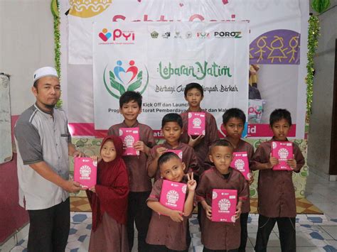 Laznas Pyi Salurkan Eksemplar Alquran Wakaf Dalam Perayaan Lebaran