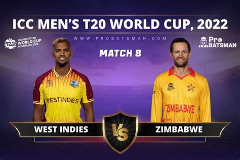 Wi Vs Zim Dream Prediction With Stats Pitch Report Player Record