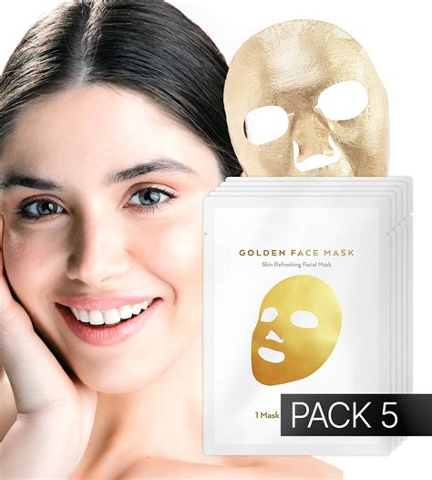 Premium 24k Gold Sheet Mask For Men And Women Hydrating