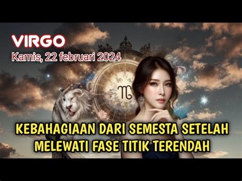 Virgo Semesta Menaikan Derajat Kehidupanmu Hari Ini Februari 2024