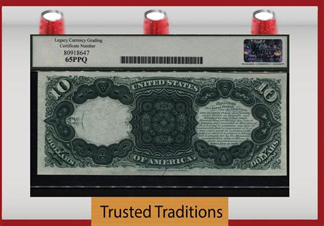 Usa Banknoten Tt Fr Legal Tender Scarce Large Brown Seal