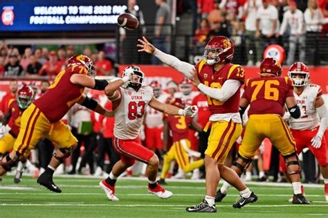 USC Injured Caleb Williams Fall To Utah In Pac 12 Title Game The