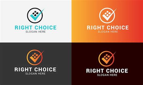 Premium Vector | Free vector logo with tagline template